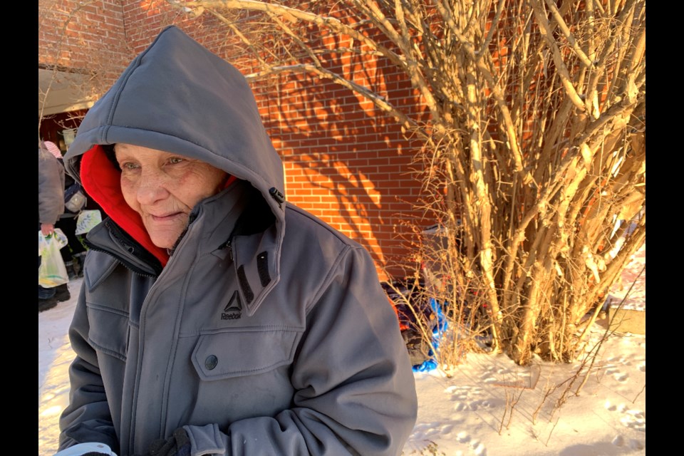 Hazel Gerhartd arrived in Barrie last week, after living on the streets of Toronto on and off for the last six years after she lost her home in Angus.