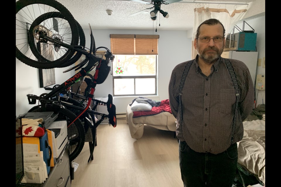 Ryszard Kaczmarczyk, 63, a resident at LOFT in the Simcoe Terrace retirement home in Barrie, says despite paying $950 per month in room and board, the facility is refusing to accommodate his vegan diet.