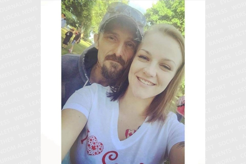 Ron Peterson-Brennan, who was killed in downtown Barrie on Feb. 20, is shown with daughter Careena Schneider.