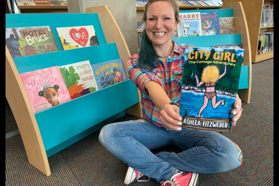 Barrie resident Ashlea FitzWeber, who's a mother of two, is excited to share her first children's book, titled City Girl: The Cottage Adventure.