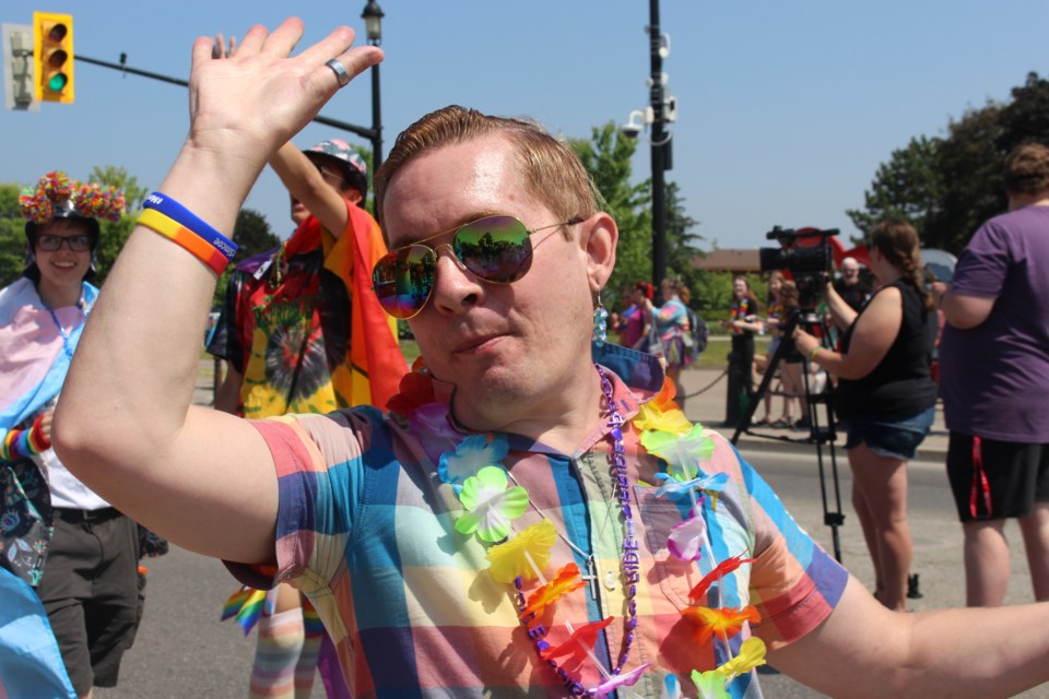The 10th annual Barrie Pride Festival and parade took place Saturday.
