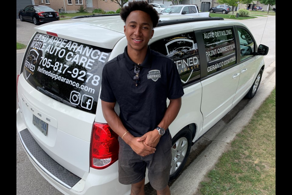 Ranaan Dasilva has gone from cleaning cars in his neighbourhood for some extra cash to running a successful auto detailing company, which even offers mobile services.