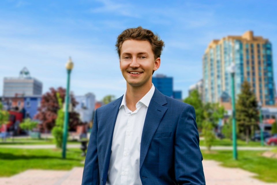 Andre Jmourko is running for Barrie city council in Ward 1. 
