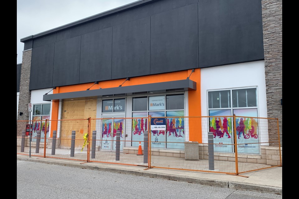The Mark's store on Caplan Avenue in the city's south end will be relocating to Park Place in the Spring of 2023.