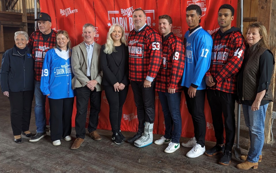 Ticket sales already heating up for Barn Burner charity game, says