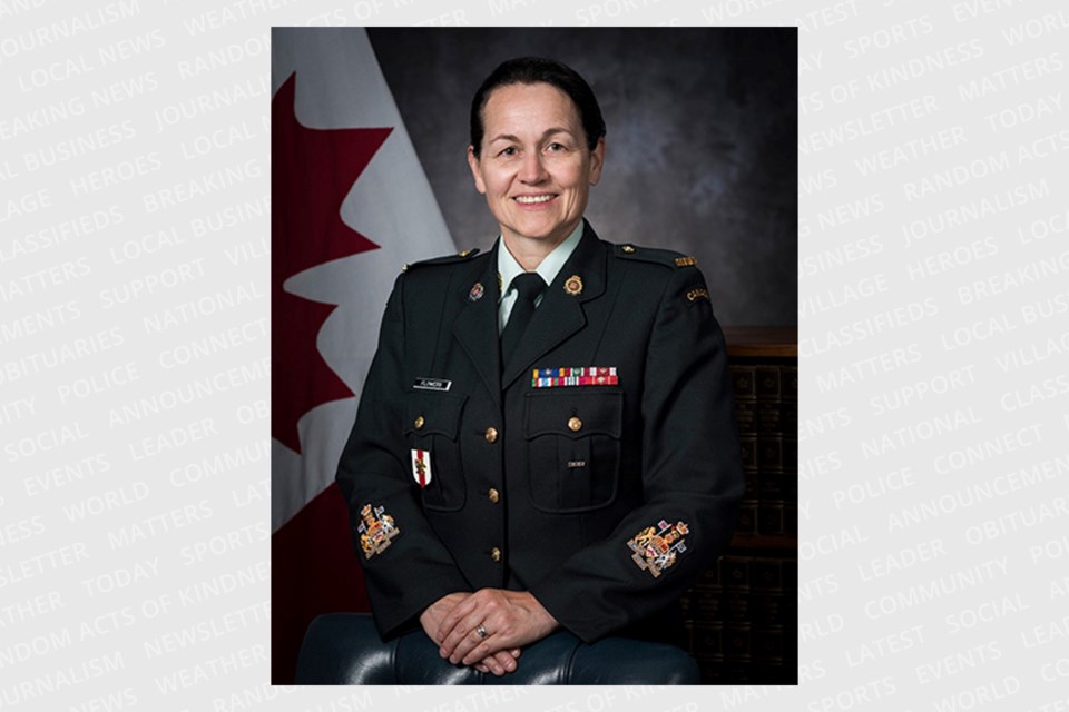 Chief Warrant Officer Lori Flowers, was promoted to her current rank and appointment as technical services branch sergeant major at CFB Borden in June 2021.