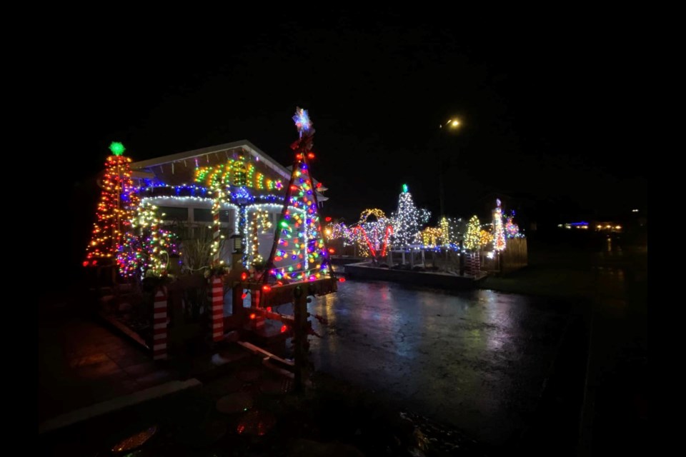 Savannah Miranda and her family have been lighting up their home at 68 Coughlin Rd., in Barrie, with a bright Christmas lights display for the last eight years. 