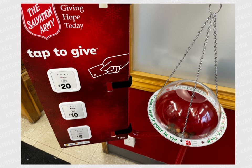 Salvation Army full steam ahead with high-tech Christmas kettles - Bradford  News