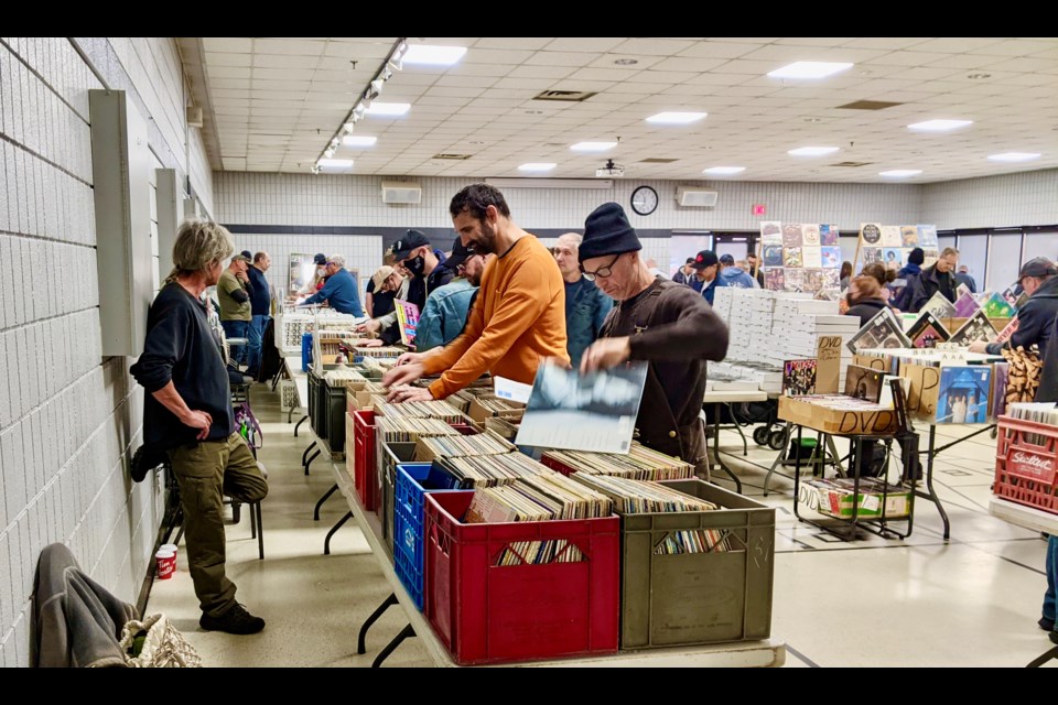 The Barrie Vinyl Record and Collectibles Show was held Sunday at the Allandale Recreation Centre. 
