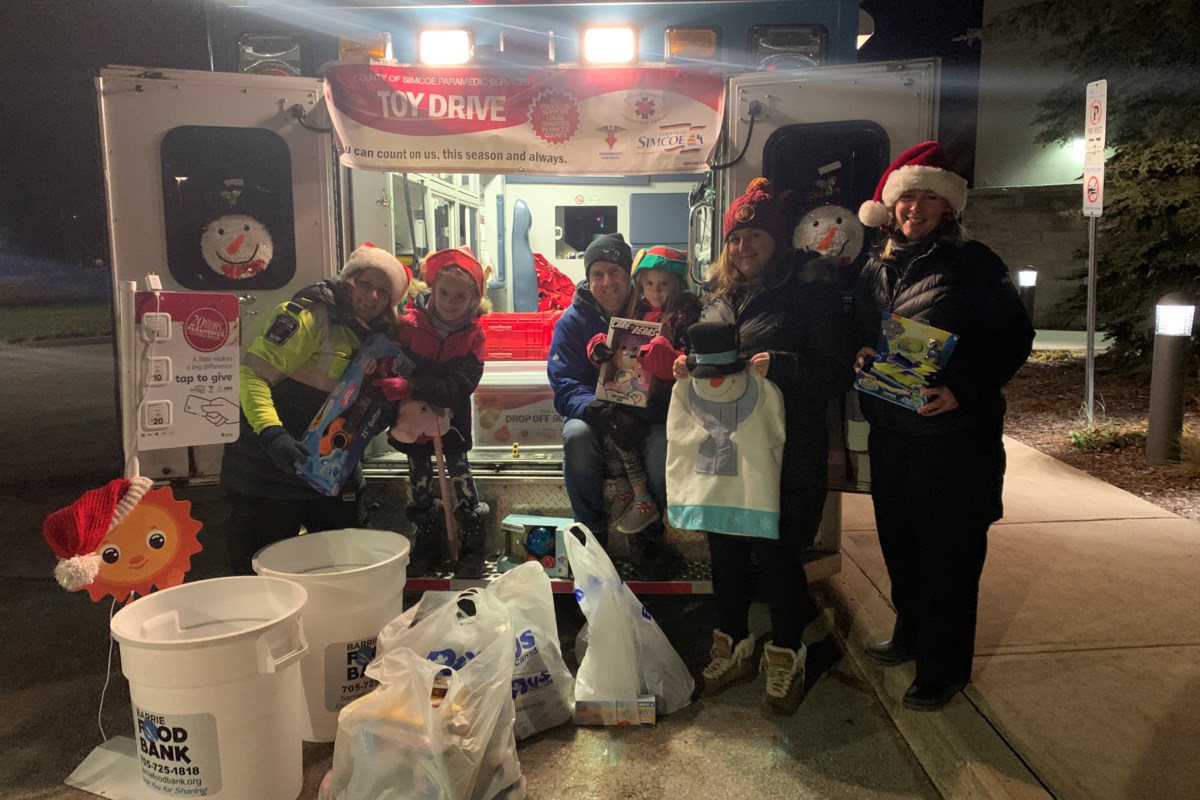 There's still time to donate to paramedic food, toy drive Barrie News