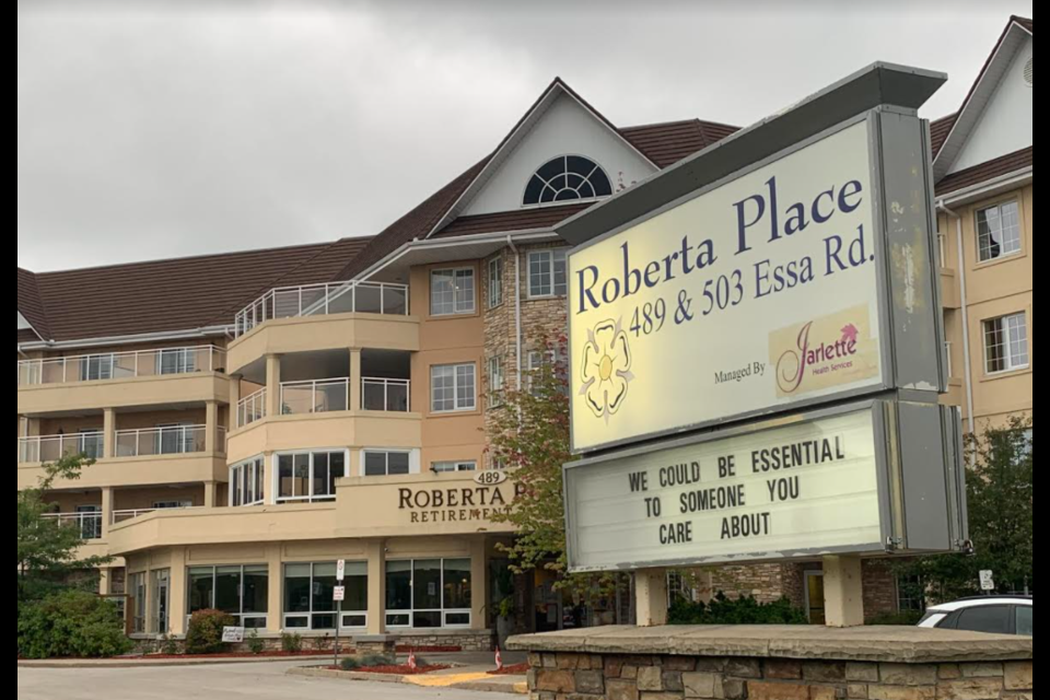 Roberta Place is located on Essa Road in Barrie's south end. Raymond Bowe/BarrieToday file photo
