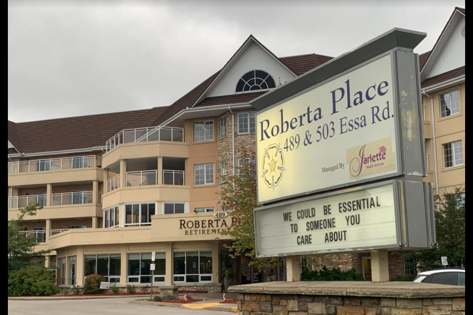 Roberta Place, located on Essa Road in Barrie's south end, is shown in a file photo. Raymond Bowe/BarrieToday