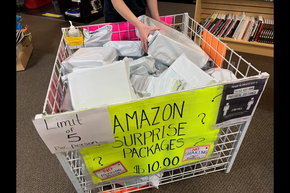 People have come from all over to purchase "surprise" Amazon packages from Barrie's Xtreme Dollar. For $10, they could get anything from a hairbrush to an iPad. Users of the social media platform TikTok have even created an online phenomenon posting videos of their "unveilings." 