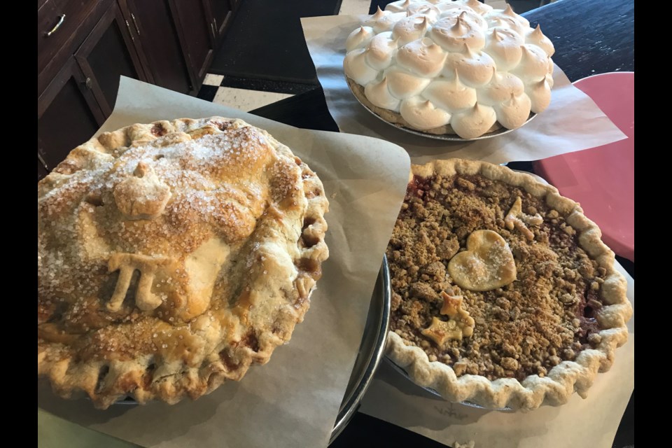 Holly's Sweets & Eats is busy making a variety of pies in order to celebrate "Pi Day" on March 14.