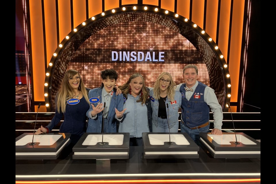 The Dinsdale family won more than $20,000 while playing Family Feud.