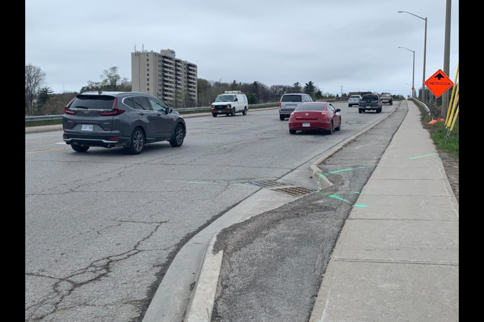 The Anne Street bridge over Highway 400 in Barrie will be closed for approximately 18 months beginning in June as work crews replace the span. 