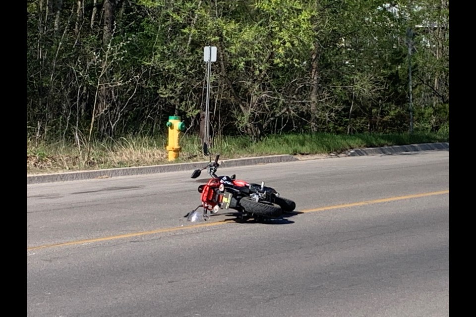 Barrie police are still investigating a collision between an e-bike and a pedestrian that sent both to hospital on May 18. The crash happened on Edgehill Drive near Ferndale Drive. 
