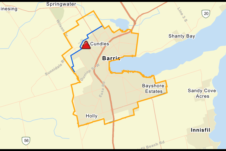 More than 2,300 customers in the Bayfield and Cundles Street area were without power this morning after an animal came into contact with Alectra equipment.