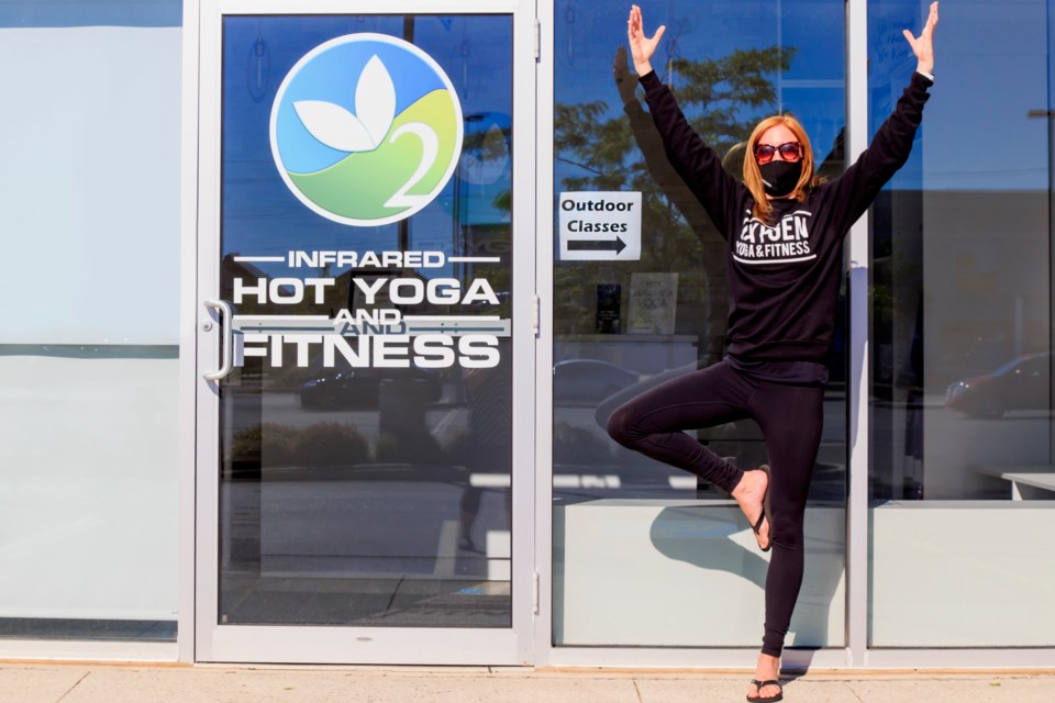 Kim Ridgers is the owner of Oxygen Yoga & Fitness Studio in Barrie's southeast end.