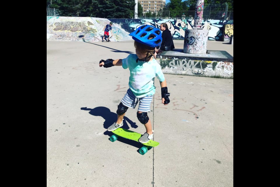 Souldiers Barrie owner Dan Bokma and a crew of volunteers offer free skateboard lessons at Barrie's downtown skate park every Sunday. 