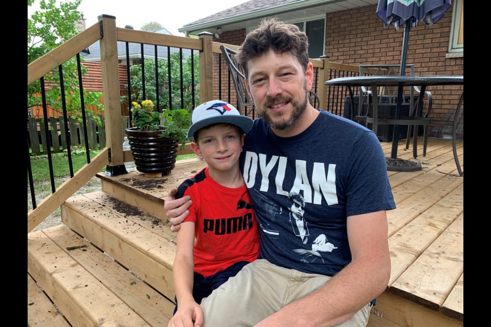 Lincoln Cole and his dad, Bob, have turned a negative experience at a recent Toronto Blue Jays game into a learning experience.