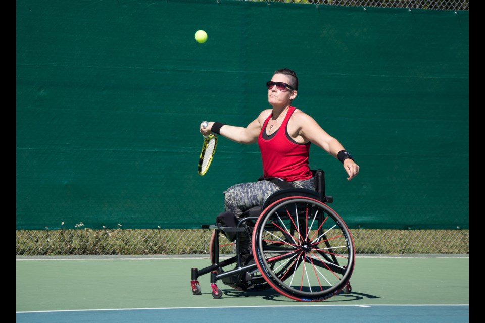 Candice Combdon is heading to Montreal next month, where she will compete in the wheelchair tennis national championships.