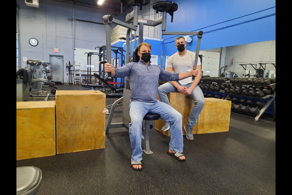 Dave Fraser and Adam Houle are hoping to create a fitness "community" at Core Training Academy in Barrie's south end.