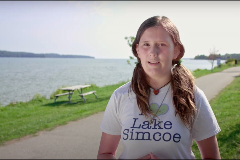 Barrie teen Zoey Bystrov was awarded the Ernie Crossland Young Conservationist Award during the 39th annual Conservation Awards ceremony, after launching Youth for Lake Simcoe just over a year ago. 