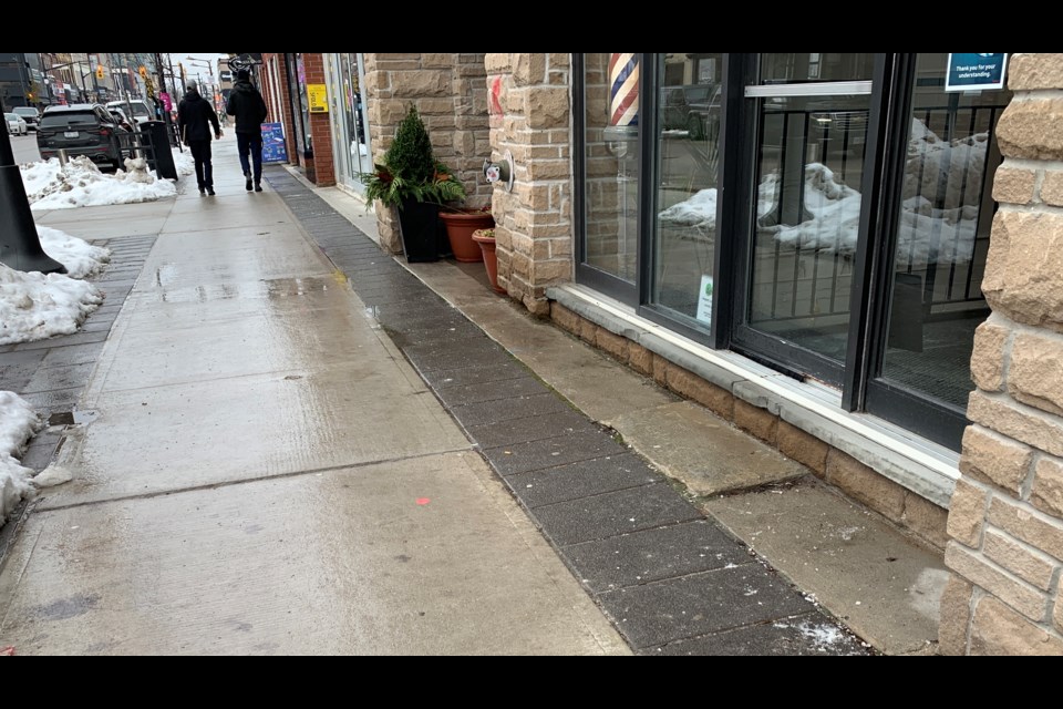 Many local businesses remain inaccessible to residents with mobility issues as accessibility requirements within the province's building code only apply to new construction and renovated existing public spaces.