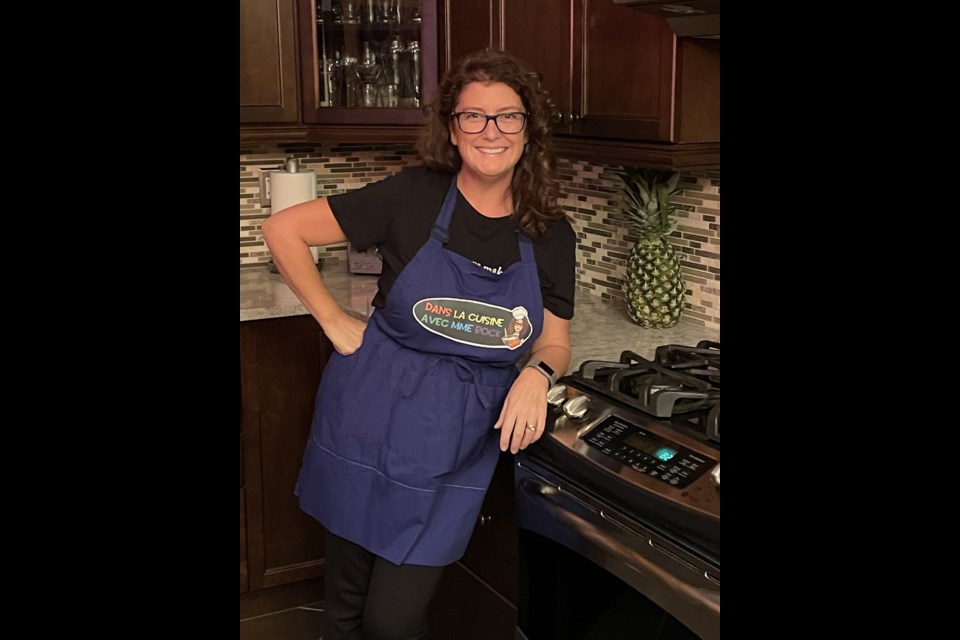 Stacey Bock, who teaches Grade 2 French immersion with the Simcoe County District School Board, found a fun way to keep her students engaged during online learning — through cooking.