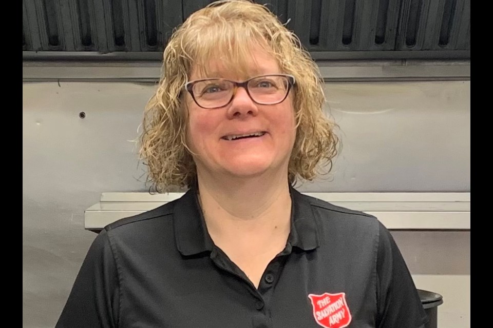 Maj. Stephanie Watkinson, from the Barrie Bayside Mission Centre, is hoping the organization's Full Bellies = Happy Hearts fundraising campaign will result in 15,000 meals being sponsored by the community for the month of February. 
