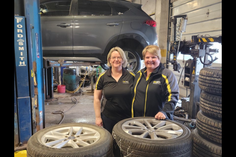 OK Tire and Auto Service - Barrie East’s manager, Danette Pihlaja and director of Operations and Personnel, Michele Francis are proud of the roles they have played as females in a traditionally male-dominated industry. 