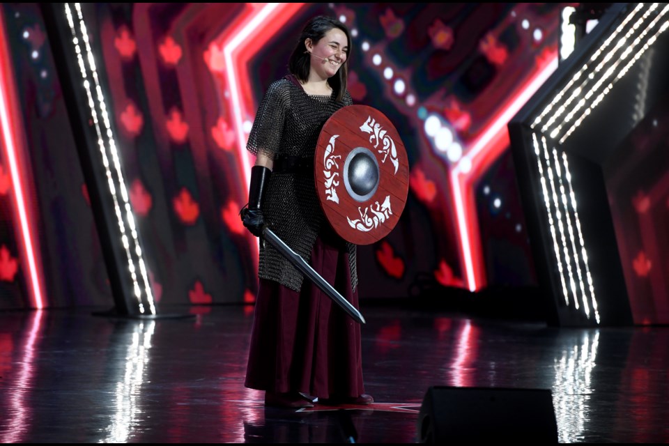 Barrie's Rachel Mortaley - aka Rachel the Bardbarian - competed on the April 5, 2022 episode of Canada's Got Talent.