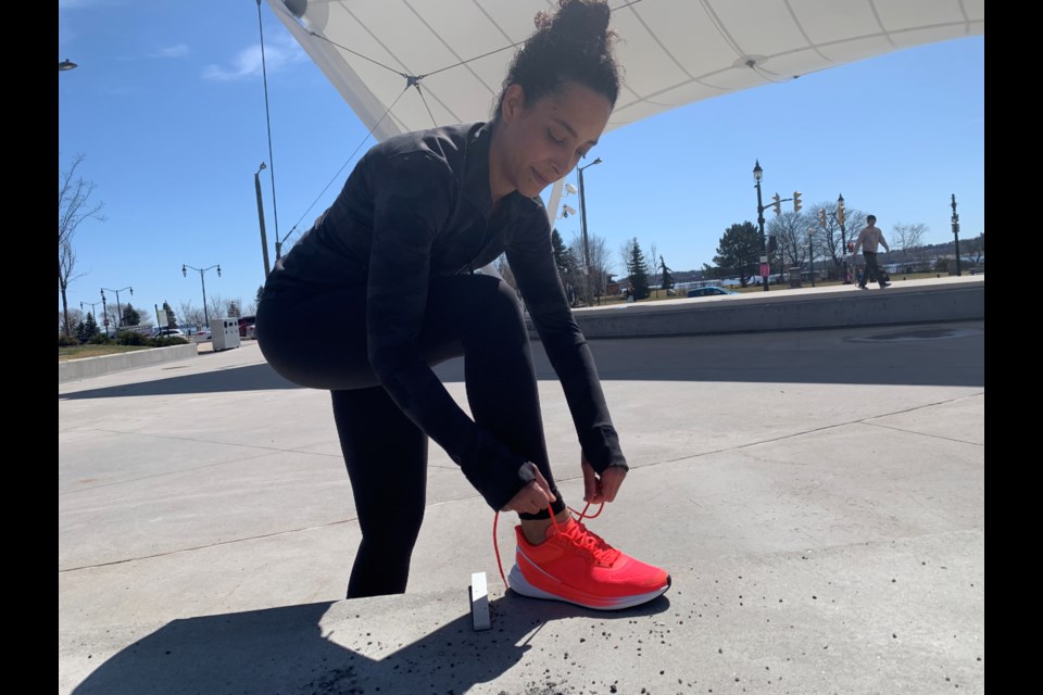 Barrie's Candince Thomas is helping organize local participation in a national walk-a-thon on May 4, in conjunction with World Maternal Mental Health Day. 