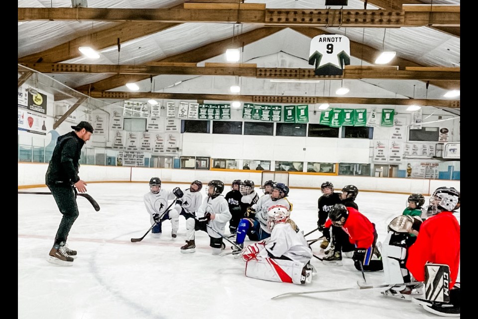 Brad Davidson recently launched Perfect Skating Barrie, a small-group skills development program that focuses on improving players' games by working on movement, efficiency, speed, and agility.
