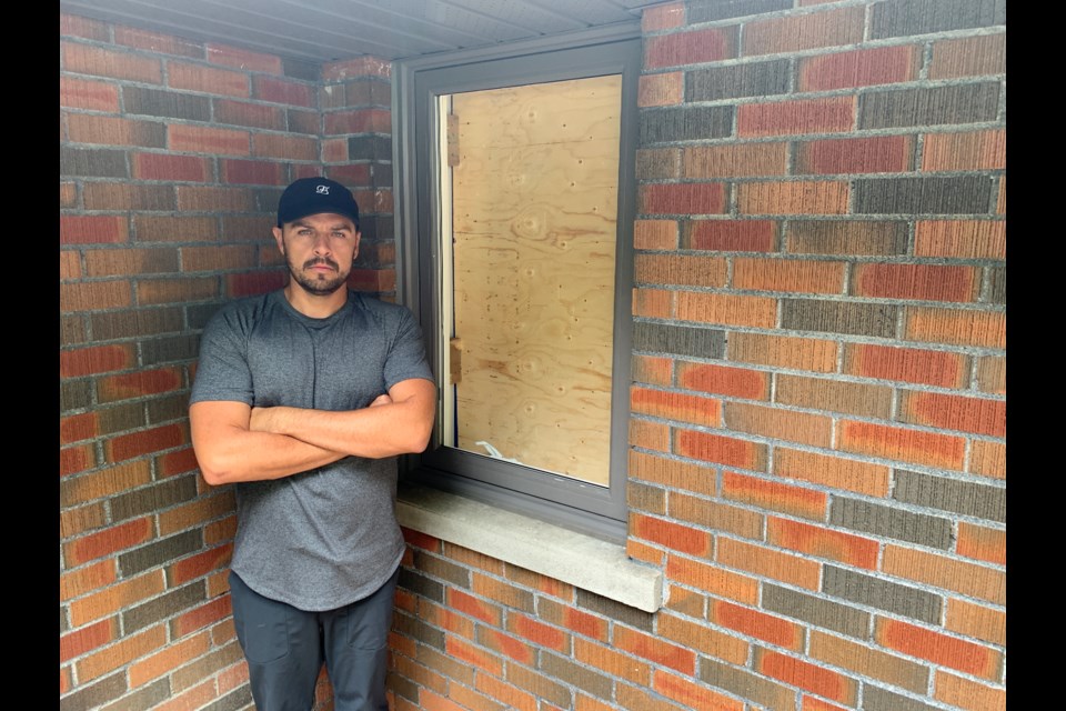 Chase Mariano and his family are feeling unsettled after their home in the east-end of Barrie was broken into on Thursday, June 30, 2022.