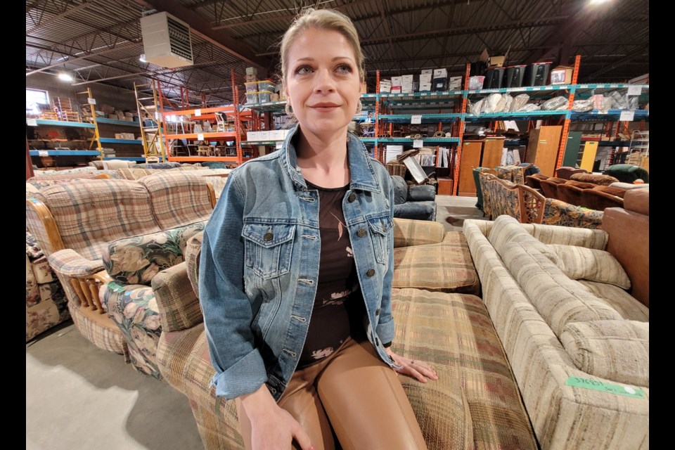 Anna Sedore is the managing director of the Furniture Bank, Tuesday, March 21, 2023. 