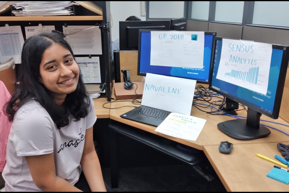 Maple Ridge Secondary School student Shreya Jain is one of two Barrie students who have been named as finalists for the prestigious Loran Award.