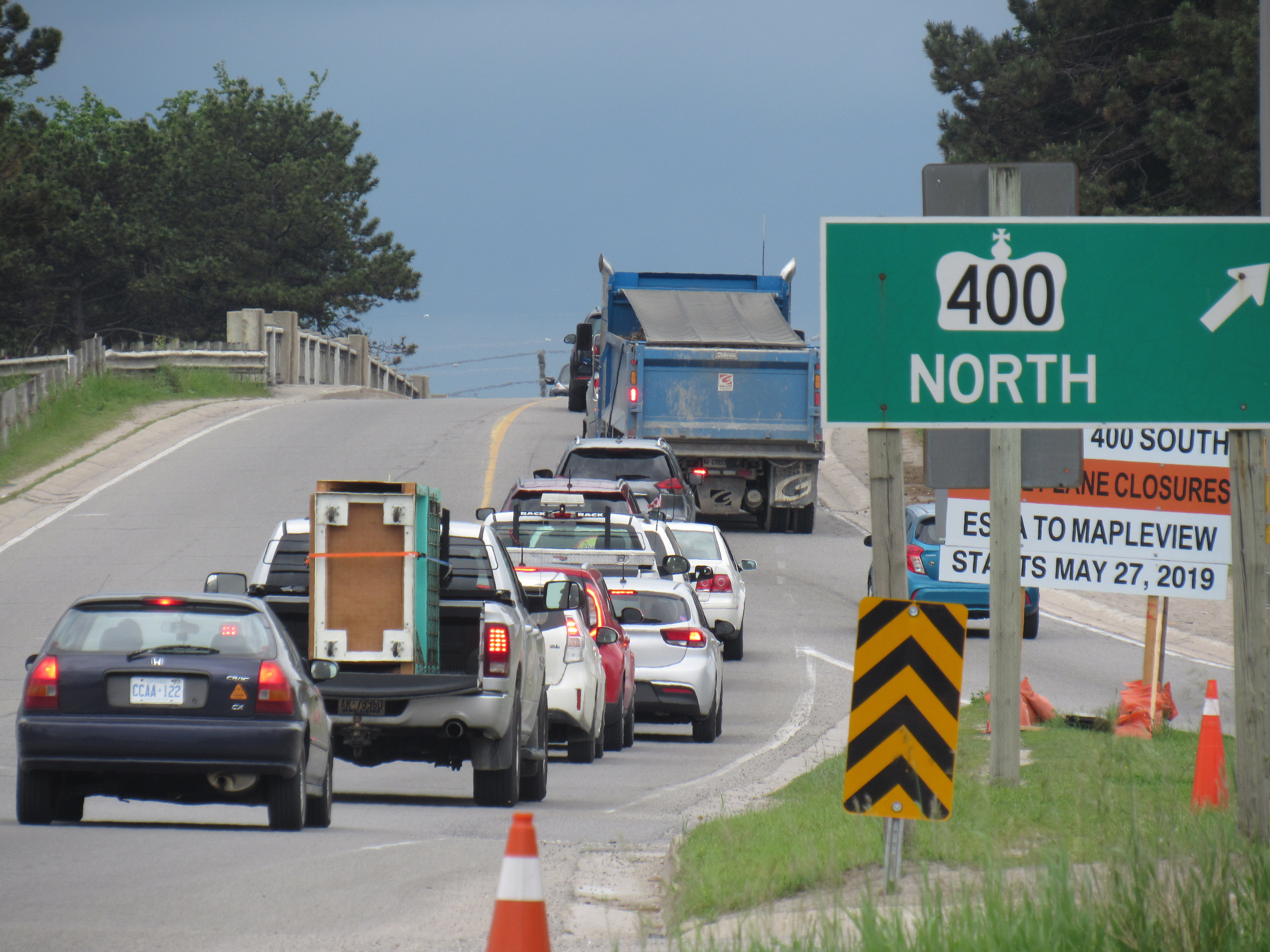 Directions To Highway 400 North Highway 400, Dunlop Widening Looks To Solve 'Critical Capacity Constraint',  But At A Cost (8 Photos) - Barrie News