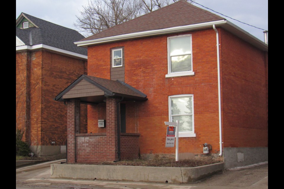 This building at 192 Bradford St. is one of the four locations being looked at as a location for a supervised consumption site in Barrie. Shawn Gibson/BarrieToday                               