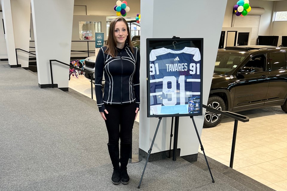 The Fresh Food Weekly, a food security program run by VanDyck Foundation, is hosting a raffle draw fundraiser to raffle off a signed John Tavares jersey in a display case.