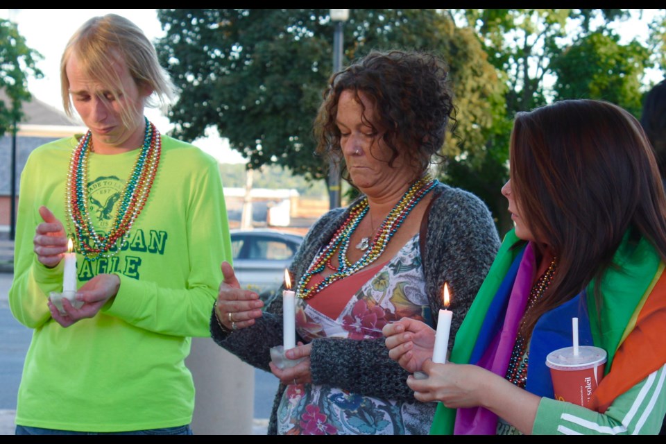 Hundreds attended a vigil at Barrie City Hall on Tuesday, to remember the victims of a mass shooting in Orlando, Florida.
Robin MacLennan/BarrieToday