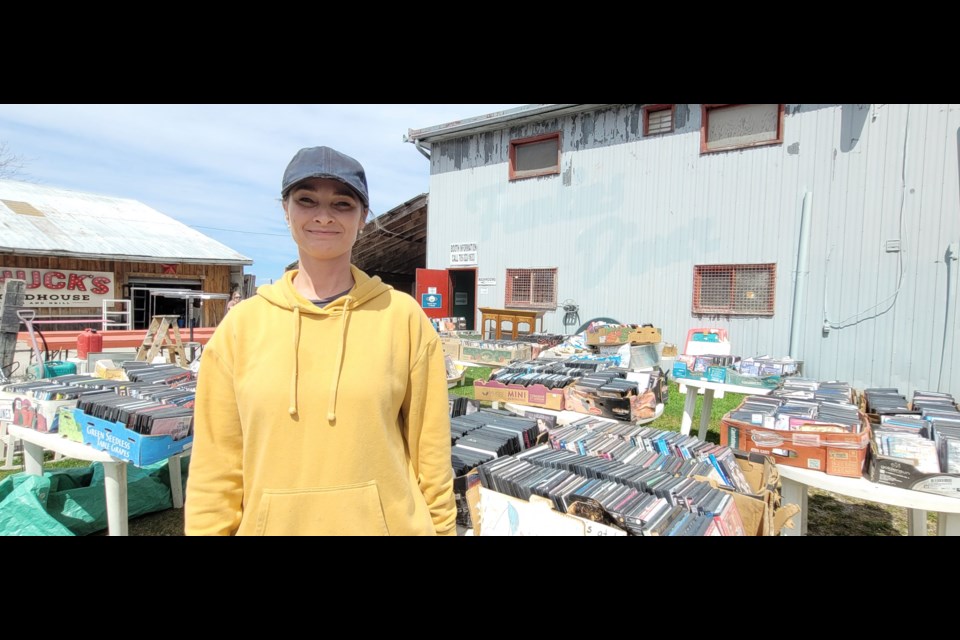 Elmvale Sales Barn and Event Centre owner/operator Ashley Bates isn't letting a fire stop the facility's seasonal opening on Sunday.
