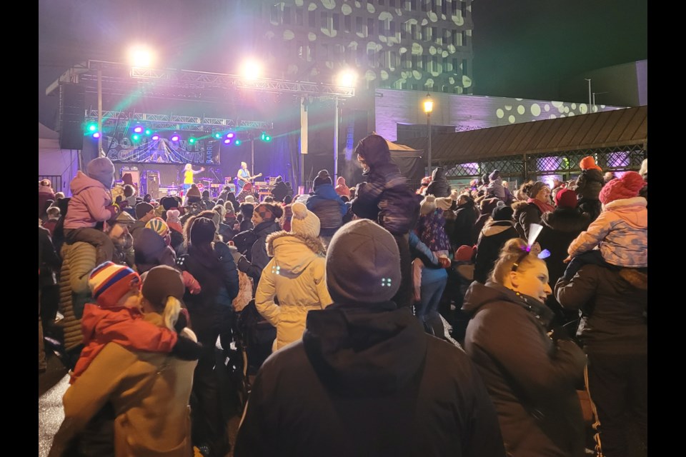 The Barrie Downtown Countdown was mostly uneventful, in terms of police calls.