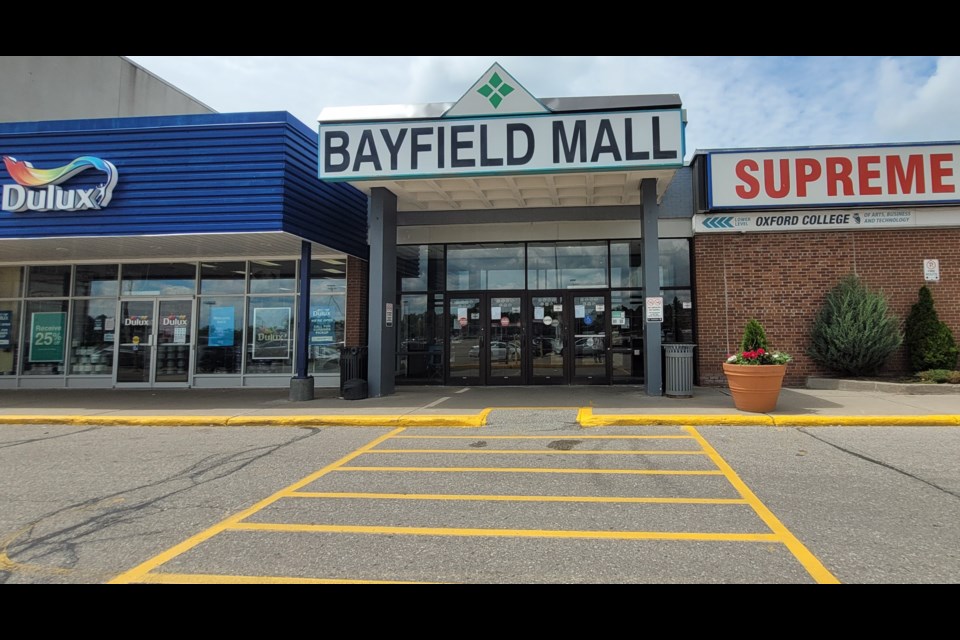 The Bayfield Mall located at 320 Bayfield St.