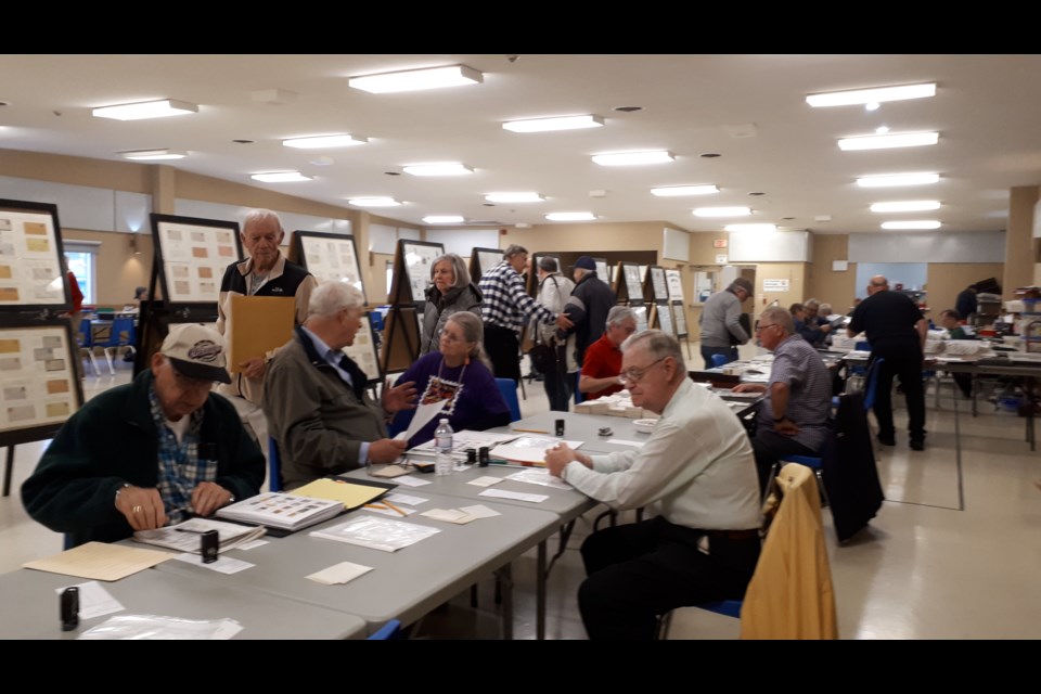 The Barrie District Stamp Club held its 60th annual stamp show and bourse (philatelic vendor) on Oct. 21 at the Stroud Innisfil Community Centre.