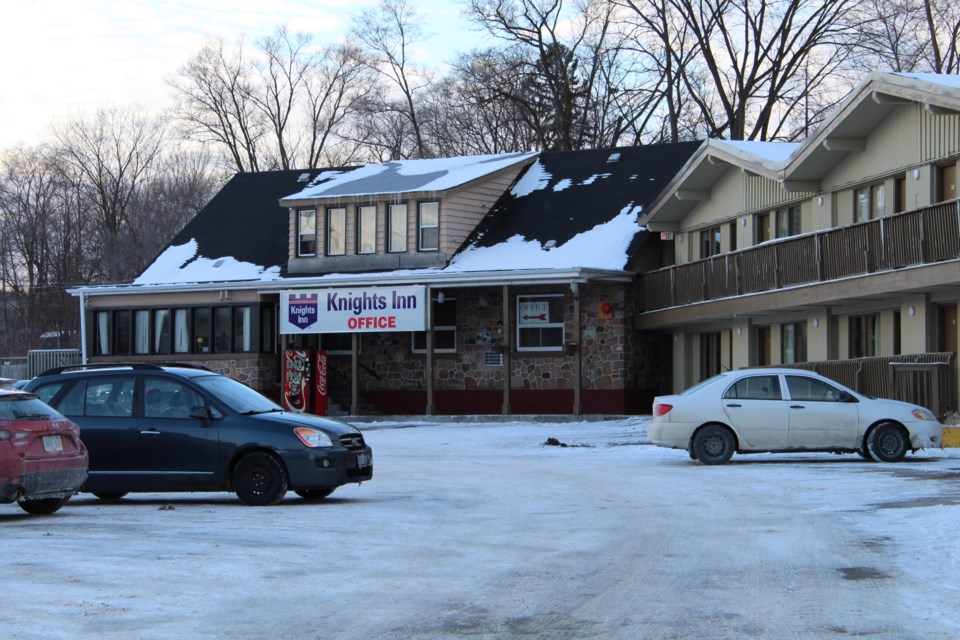 The Knights Inn is located at 150 Dunlop St. W., in downtown Barrie. Raymond Bowe/BarrieToday