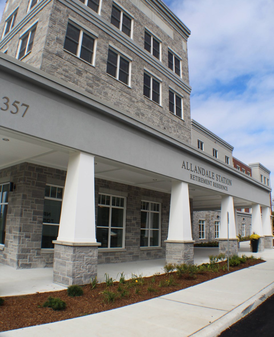 An outbreak was declared, then rescinded, at a Barrie retirement home