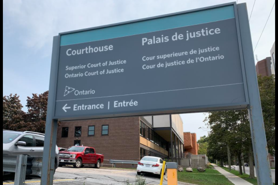 The Barrie courthouse is located on Mulcaster Street. 