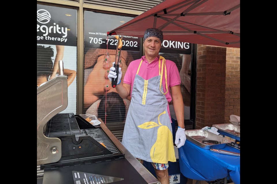 Simcoe Family Dentistry hosted its annual community barbecue on Friday in support of the Barrie Food Bank and the Women and Children's Shelter.